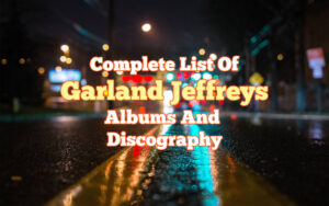 Garland Jeffreys Albums
