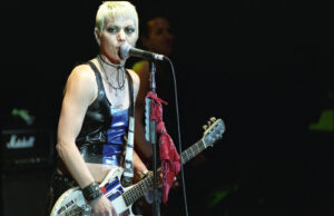 Photo of Joan Jett in concert for the article 10 Essential Rock Songs About Friends