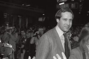 Photo of Chevy Chase who is featured in this article on 10 Great Rock Videos Featuring Movie Stars in Guest Appearances