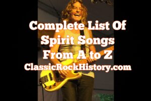 Complete List Of Spirit Songs From A to Z