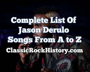 Complete List Of Jason Derulo Songs From A to Z