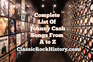 Johnny Cash Songs from A to Z